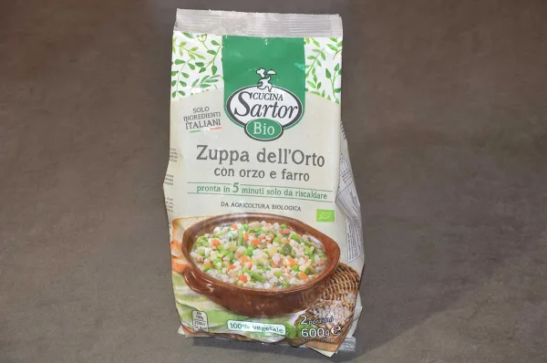 ZUPPA DELL’ORTO CON ORZO E FARRO BIO 600GR