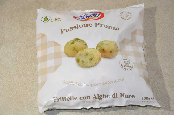 FRITTELLE CON ALGHE DI MARE PRONTOFORNO 500GR