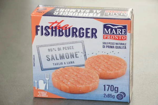 FISHBURGER DI SALMONE 170GR