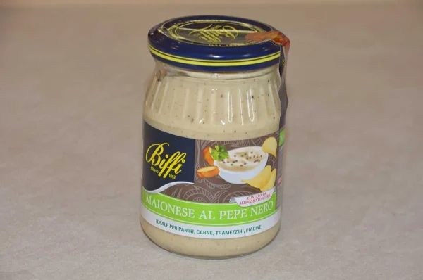 SALSA MAIONESE AL PEPE NERO BIFFI 180GR