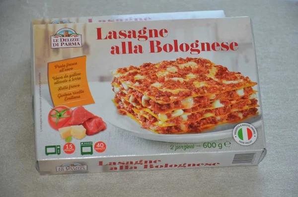 LASAGNE ALLA BOLOGNESE 600GR