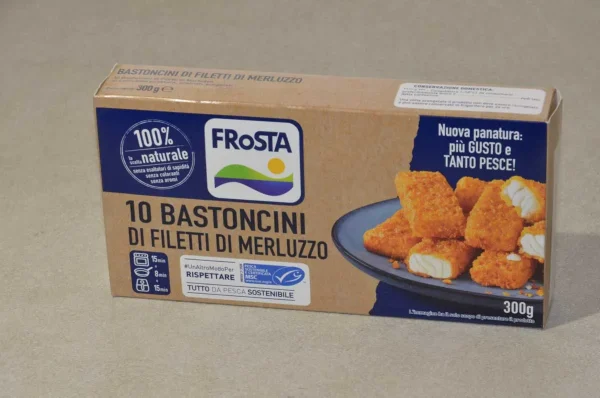 BASTONCINI DI MERLUZZO FROSTA 300GR