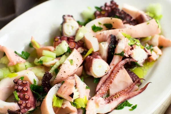 TENTACOLI DI TOTANO GIGANTE COTTI TAGLIATI 800GR