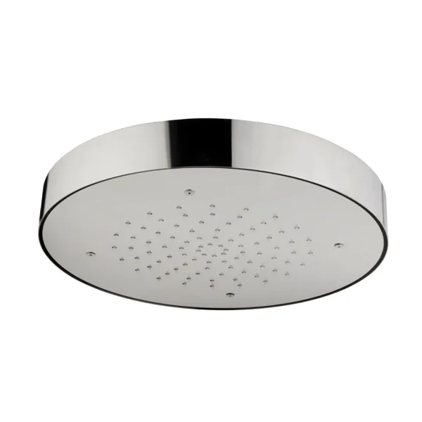 07545 – Soffione a soffitto in acciaio inox con cover Ø 370 mm
