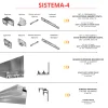 Kit Ferramenta per Ante Scorrevoli Appese Pesanti fino a 80 kg. – Apertura Chiusura Soft - immagine 2