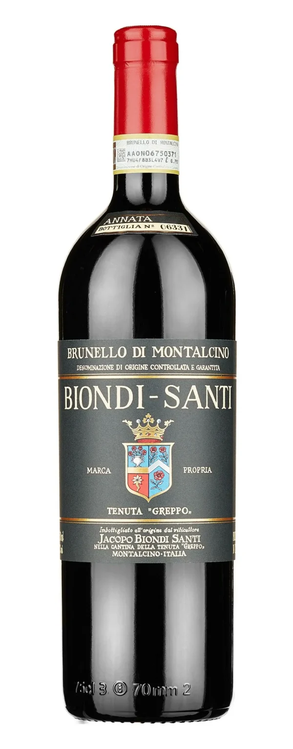 VINO BRUNELLO DI MONT.  BIONDI SANTI
