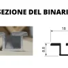 Sistema Ferramenta Scorrevole per 1 o 2 ante Peso Max Anta 55KG - immagine 3
