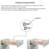 Guide Scorrevoli A Sfere H17mm Portata 15kg Cassetto Estrazione Parziale - immagine 3