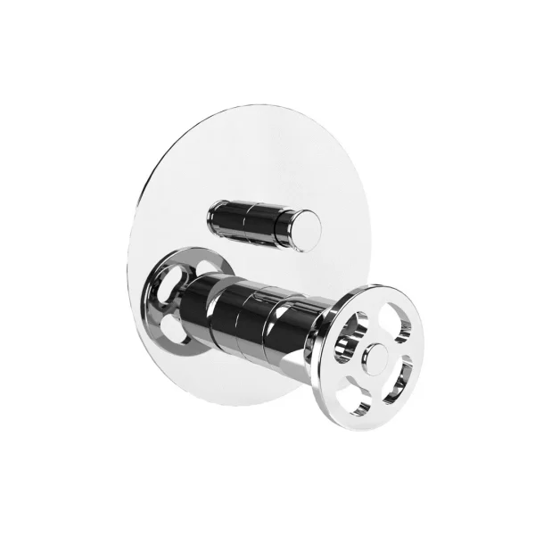 15134 – Monocomando doccia incasso con deviatore piastra slim