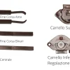 Sistema Ferramenta Scorrevole per 1 o 2 ante Peso Max Anta 55KG - immagine 5