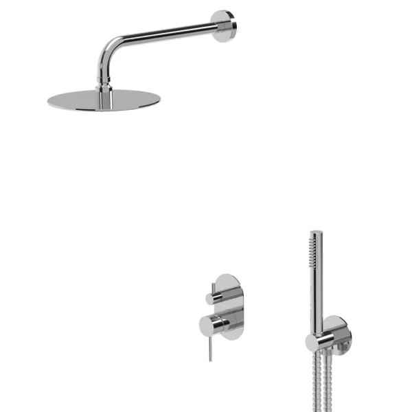 19040 – Parti esterne set doccia completo di soffione e kit doccia