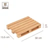 Tagliere pallet in legno faggio – 30×13.5 - immagine 2
