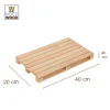 Tagliere pallet in legno faggio – 40×20 - immagine 2