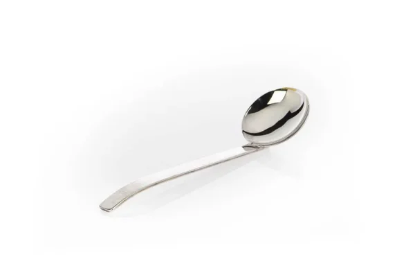 Cucchiaio argentato per lenticchie