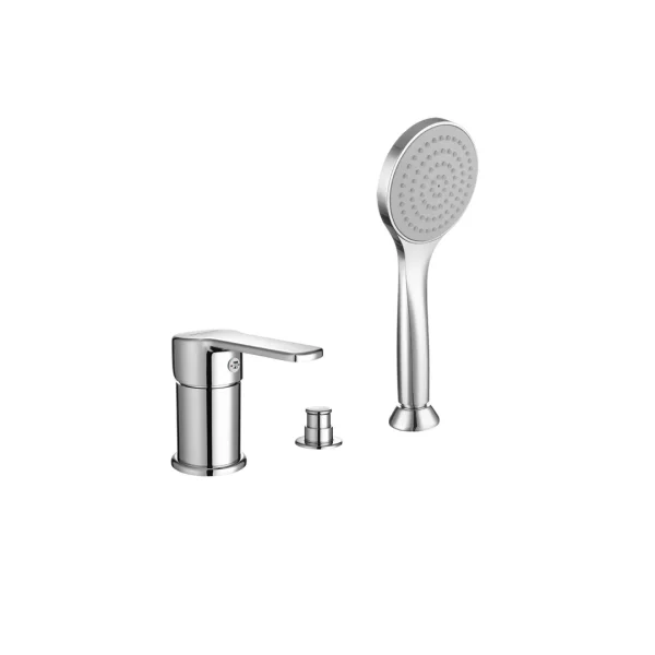 32181 – Monocomando bordo vasca con deviatore e doccetta