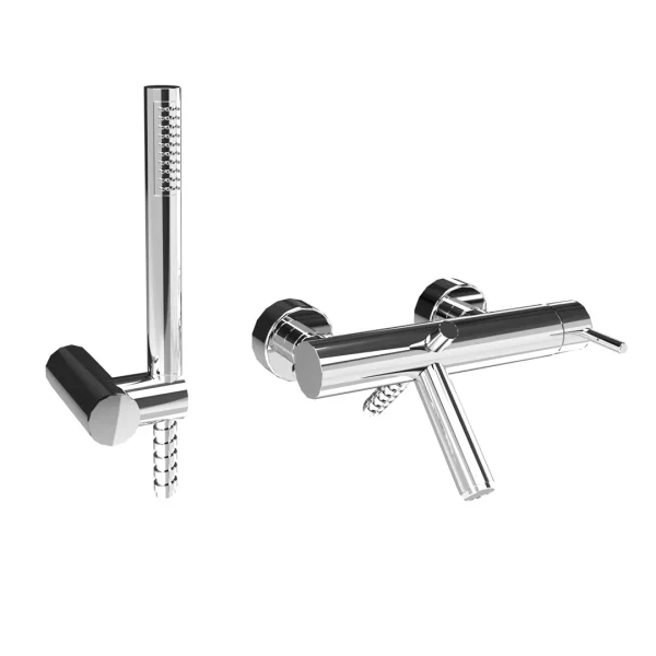 35100 – Monocomando vasca esterno con kit doccia