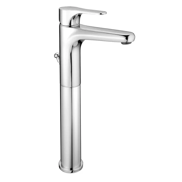 38190 – Monocomando lavabo alto con scarico automatico