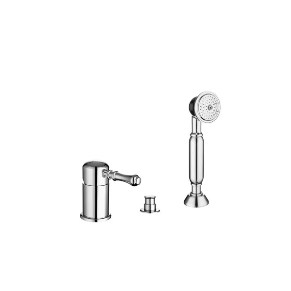 40181 – Monocomando bordo vasca con deviatore e doccetta