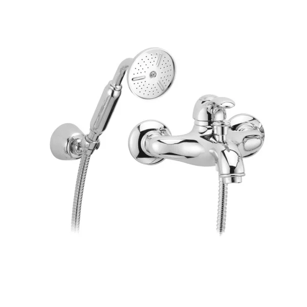 42100 – Monocomando vasca esterno con kit doccia