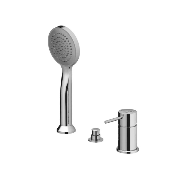 45181 – Monocomando bordo vasca con deviatore e doccetta