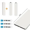 Zoccolo Cucina L 2,5m in PVC / Altezza e Colori a Scelta - immagine 2