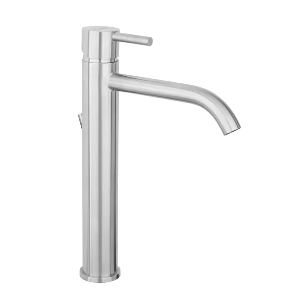 55190 – Monocomando lavabo alto con scarico automatico