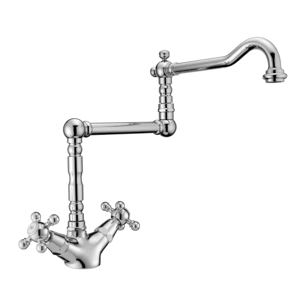 62563 – Gruppo lavello snodato Old Fashion vitone ceramico