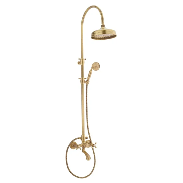 62587 – Colonna doccia completa di vasca esterno vitone ceramico