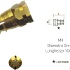 Bussola ad Espansione in Ottone M4 Diametro 5 MM Per Viti Perni Kit 50 o 100 - immagine 2