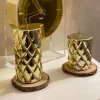 Dischetto tronco albero con corteccia 10 cm - immagine 4