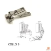 Cerniera 180° Per Anta Sportello Mobili Collo 0-9-18 – Universale - immagine 4