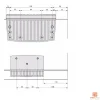 Kit Ferramenta per Ante Scorrevoli Appese Pesanti fino a 80 kg. – Apertura Chiusura Soft - immagine 7