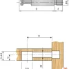 KIT DA 20 – ECCENTRICO D. 15 Sistema ASSEMBLAGGIO Con Perno Espansione d10 - immagine 4