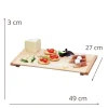 Vassoio da portata in legno faggio -XL- 49×27 x3cm - immagine 4