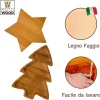 Set Vassoio Tagliere Albero di Natale + Tagliere Stella - immagine 5