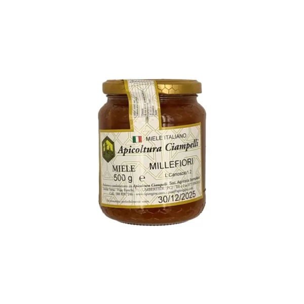 Apicoltura Ciampelli – Miele Millefiori 500gr