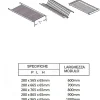 Scolapiatti Incasso Acciaio Inox Regolabile + Raccogli Gocce Lunghezza a Scelta - immagine 6
