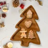 Tagliere Albero di Natale, Vassoio Natalizio - immagine 2