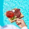 Vassoio da Aperitivo Puzzle, Set 4 Pezzi Puzzle per Aperitivo - immagine 2