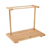 Tagliere-appendi-prosciutto-in-legno-di-faggio-XL-49x27x3cm - immagine 4