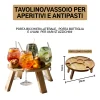 SET APERITIVO: Pic Nic Table + Vassoio Puzzle - immagine 6