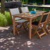 Sedia pieghevole Kate di Traditional Teak - immagine 3