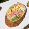 Tagliere ovale con corteccia – 45x15x2.2cm - immagine 7
