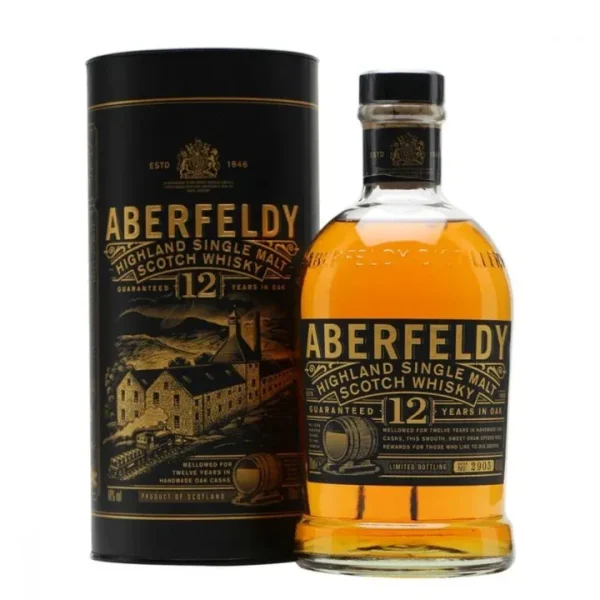 Aberfeldy 12 Years Old Hingland Single Malt Whisky