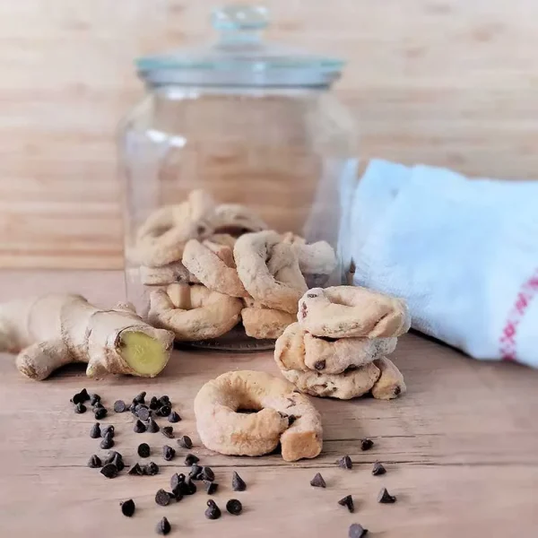 Biscotti Zenzero e Cioccolato