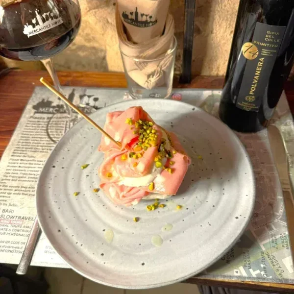 BOMBA DI FIORDILATTE GIOIELLA DOP E MORTADELLA FAVOLA