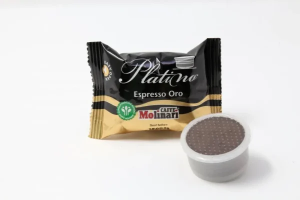 CAPSULE CAFFE’ PLATINO ORO 100 PZ CAFFE’ MOLINARI