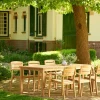 Set pranzo Floris di Traditional Teak - immagine 2