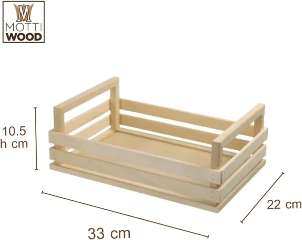 Cassette in legno di faggio 33×22
