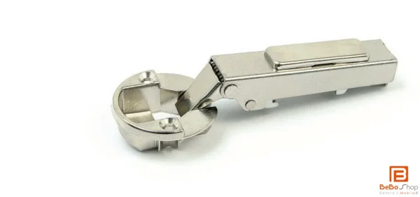 Cerniera Clip Ammortizzata Soft per ANTA VETRO con Basetta Regolabile 3D